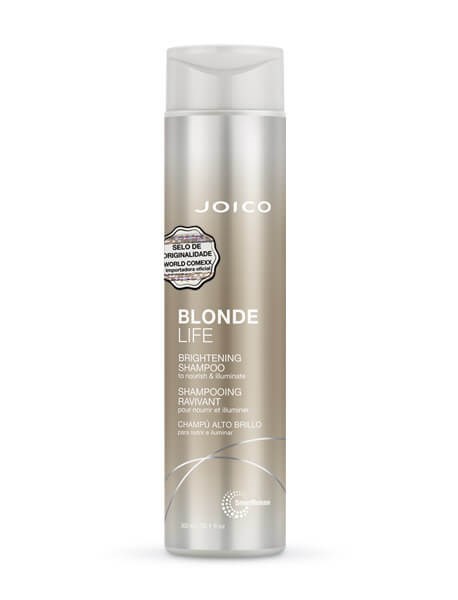 Shampoo Iluminador Joico Blonde Life para Cabelos Loiros 300ml Foto Principal